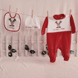 Babygrow Veludo 1º Natal
