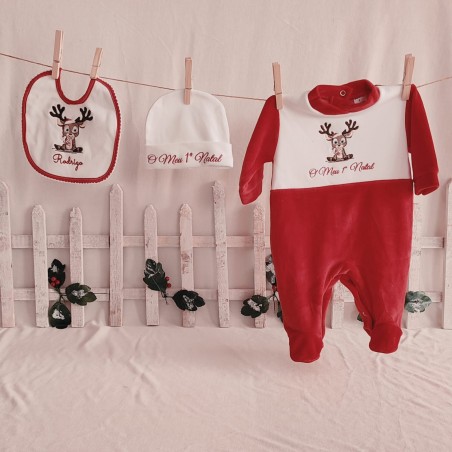Babygrow Veludo 1º Natal