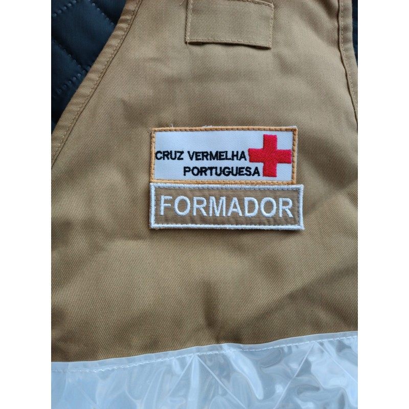 PLACA IDENTIFICAÇÃO BORDADA (EXTRAS)