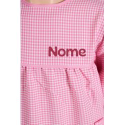 Bibe Escolar Com Nome Bordado