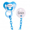 Pack Chupeta e Corrente Personalizados