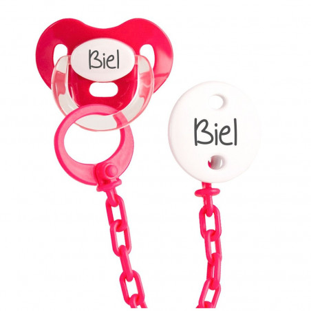 Pack Chupeta e Corrente Personalizados