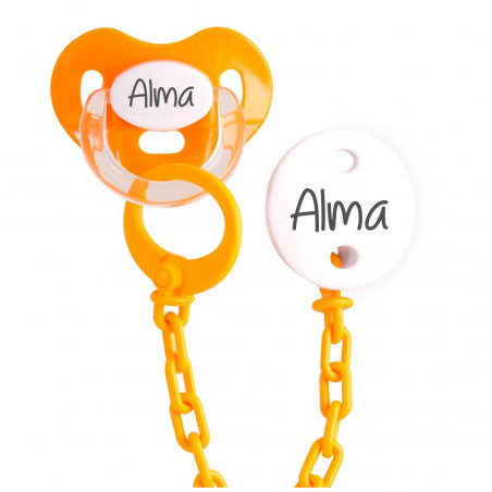 Pack Chupeta e Corrente Personalizados