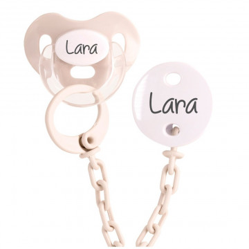 Pack Chupeta e Corrente Personalizados