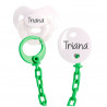 Pack Chupeta e Corrente Personalizados