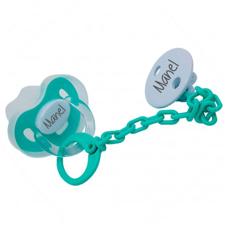 Pack Chupeta e Corrente Personalizados